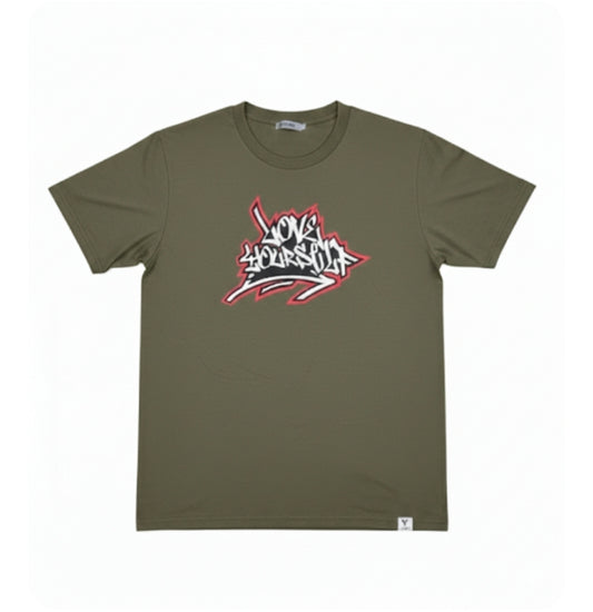 Female green  Lover Yourself Graffiti  t-shirt